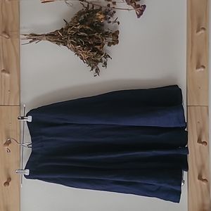 Son de Flor classic skirt in navy